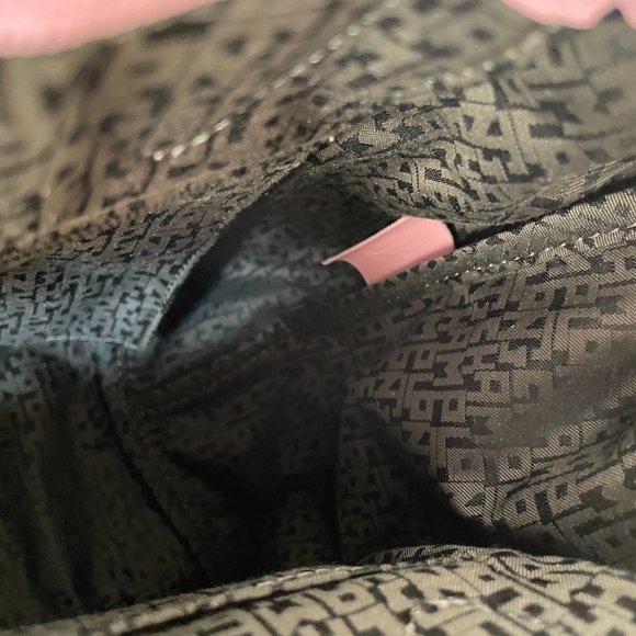 Longchamp Le Pliage Cuir Top Handle Bag in Pink - Picture 6 of 11